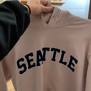 Cute light pink hoodie